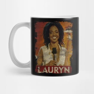 TEXTURE ART-Lauryn Hill - RETRO STYLE 3 Mug